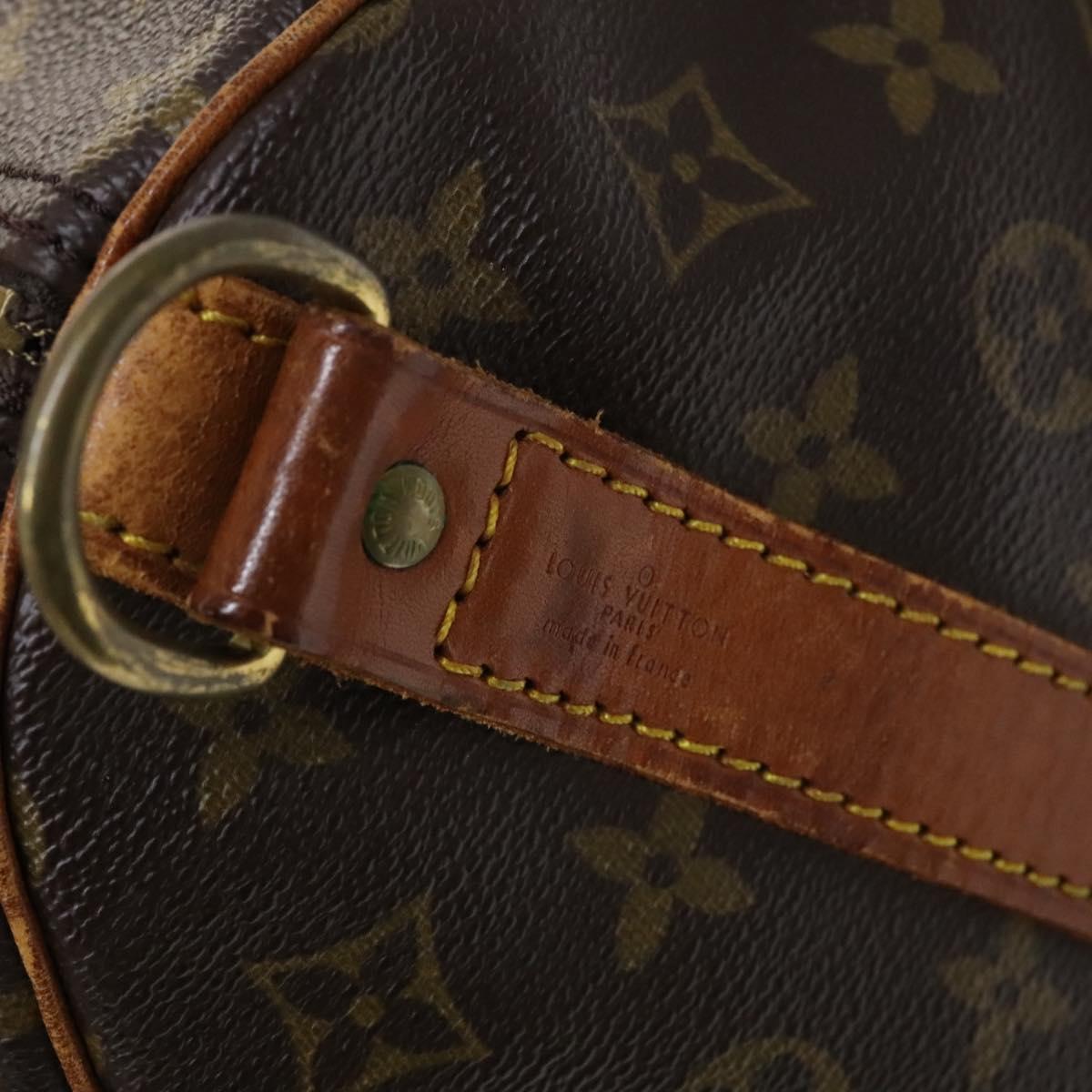 LOUIS VUITTON Monogram Keepall Bandouliere 60 Boston Bag M41412 LV Auth 115682