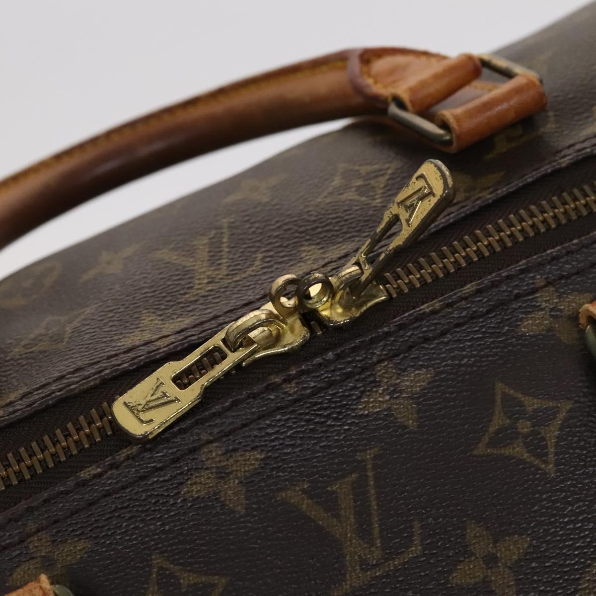 LOUIS VUITTON Monogram Keepall Bandouliere 60 Boston Bag M41412 LV Auth 115682