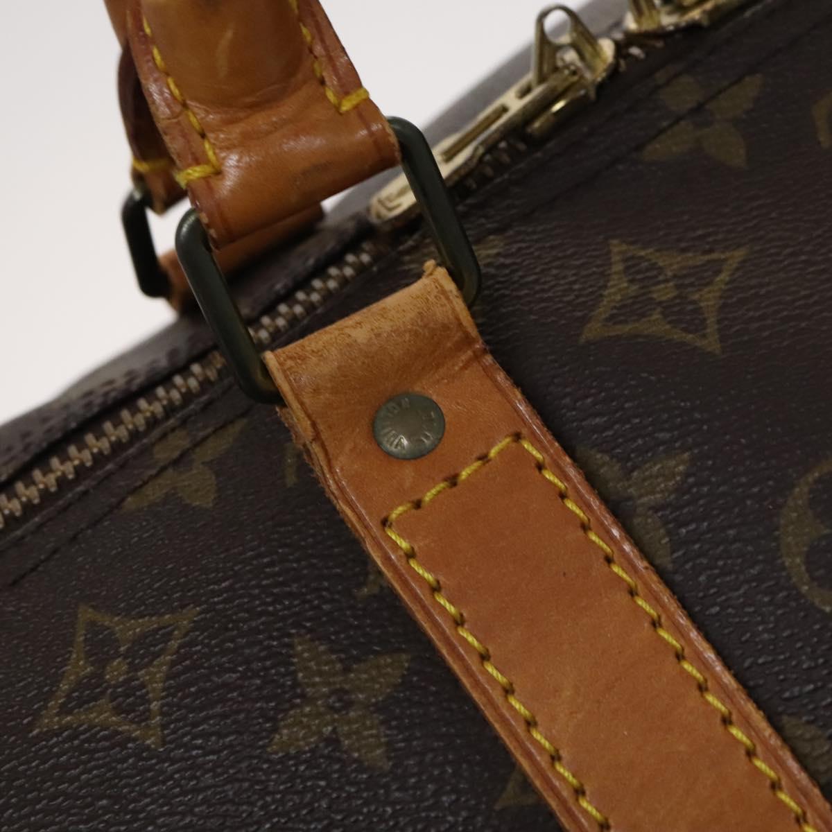 LOUIS VUITTON Monogram Keepall 60 Boston Bag M41422 LV Auth 115701