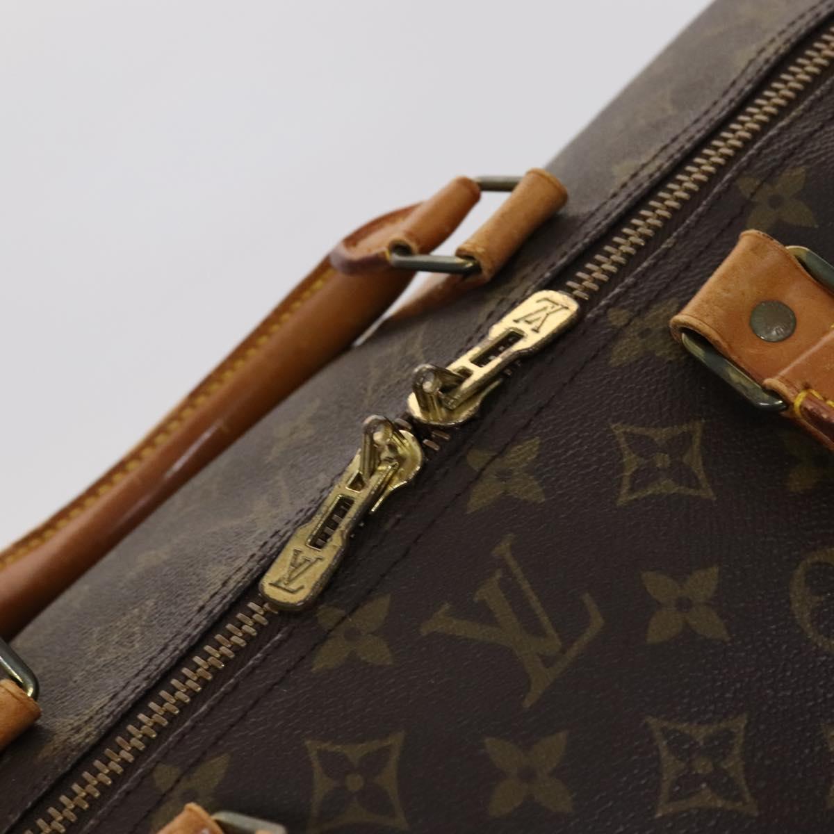 LOUIS VUITTON Monogram Keepall 60 Boston Bag M41422 LV Auth 115701