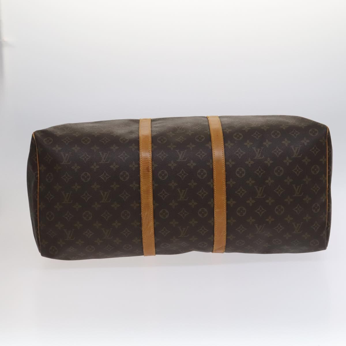LOUIS VUITTON Monogram Keepall 60 Boston Bag M41422 LV Auth 115701