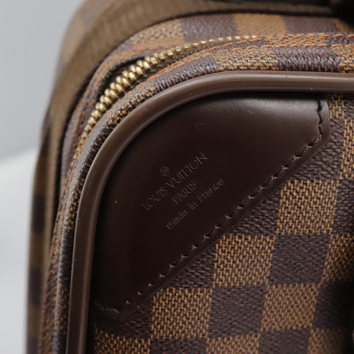 LOUIS VUITTON Damier Ebene Satellite 53 Trunk SPO M23356 LV Auth 115731V