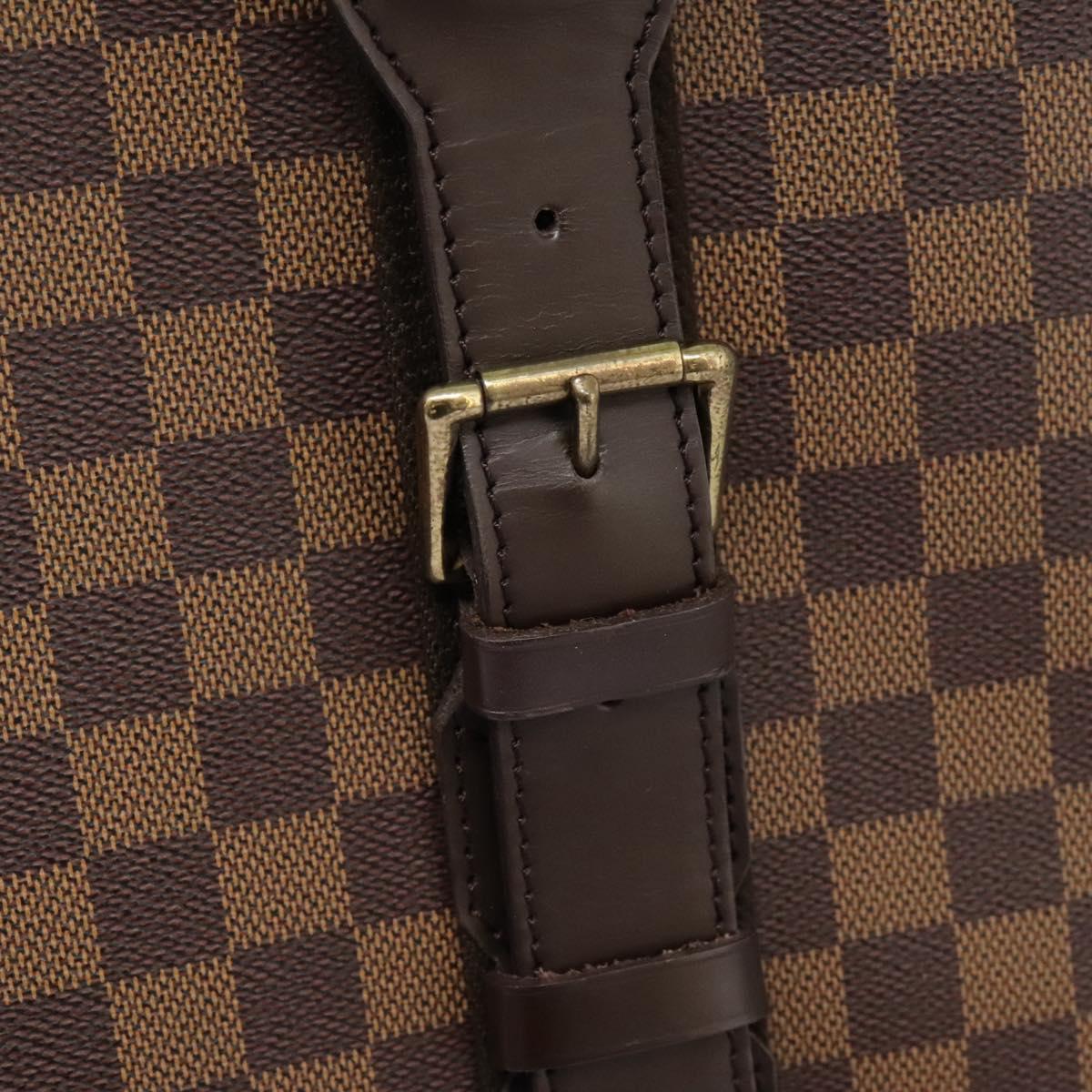 LOUIS VUITTON Damier Ebene Satellite 53 Trunk SPO M23356 LV Auth 115731V