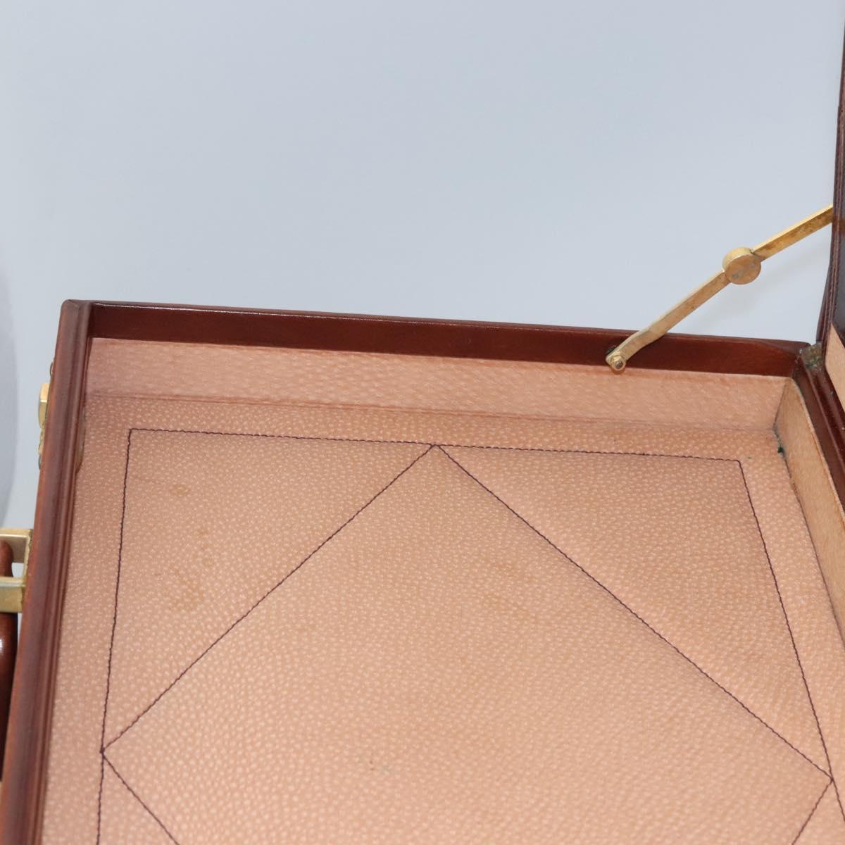 BALLY Trunk Leather Beige Auth 115742