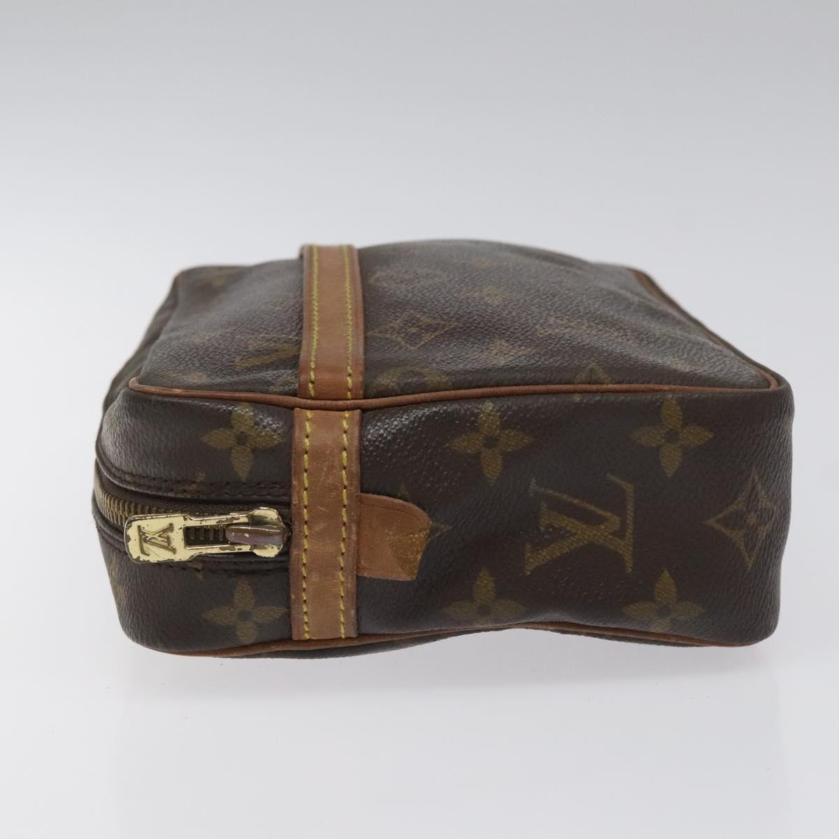 LOUIS VUITTON Monogram Compiegne 23 Clutch Bag M51847 LV Auth 115746