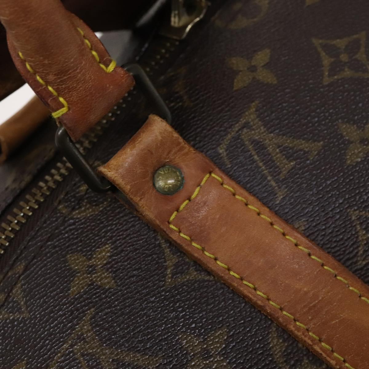 LOUIS VUITTON Monogram Keepall 50 Boston Bag M41426 LV Auth 115758