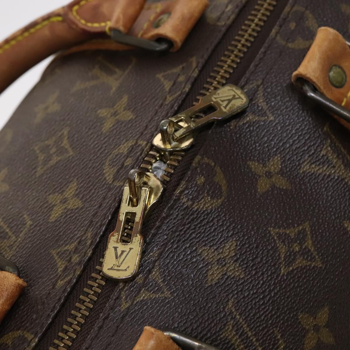 LOUIS VUITTON Monogram Keepall 50 Boston Bag M41426 LV Auth 115758
