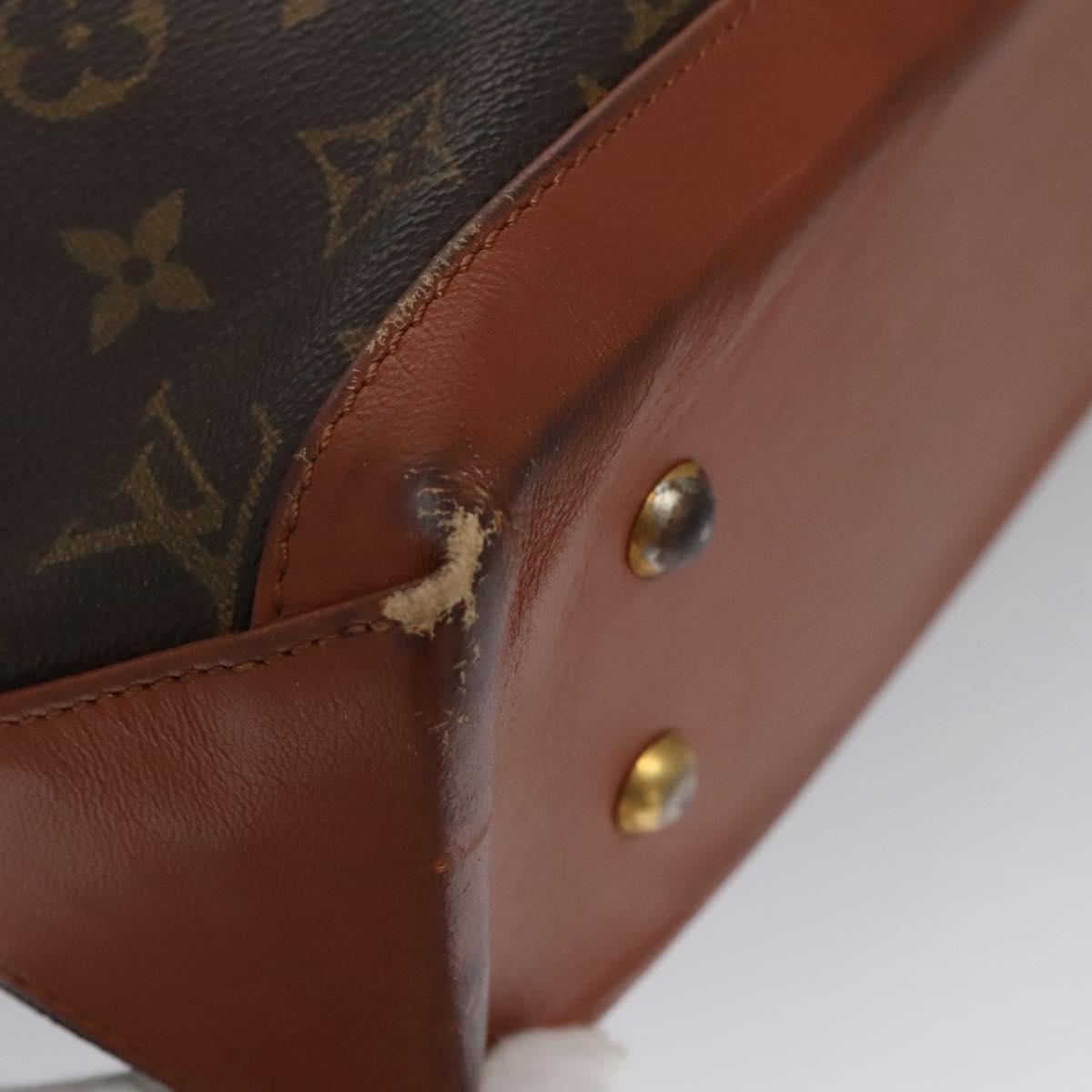 LOUIS VUITTON Monogram Sac Weekend PM Hand Bag M42425 LV Auth 115786