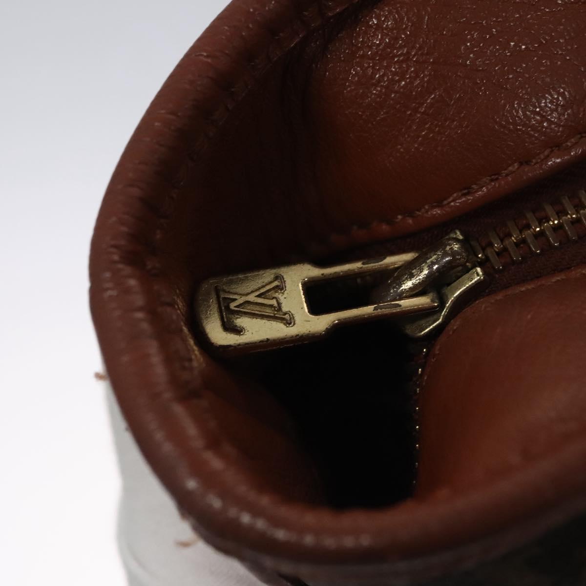 LOUIS VUITTON Monogram Sac Weekend PM Hand Bag M42425 LV Auth 115786