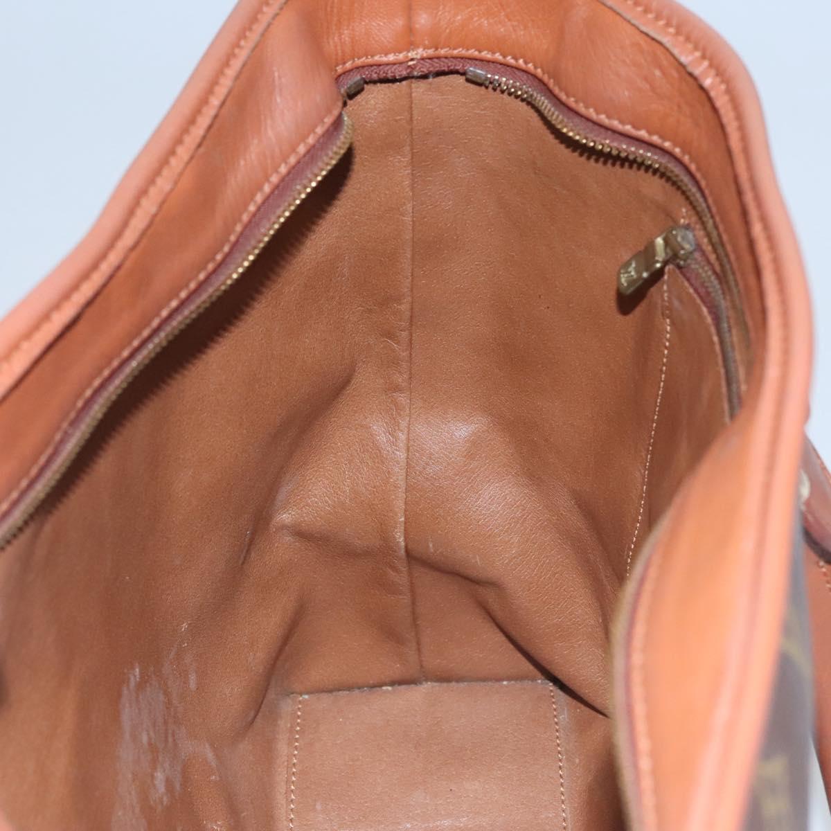 LOUIS VUITTON Monogram Sac Weekend PM Hand Bag M42425 LV Auth 115786