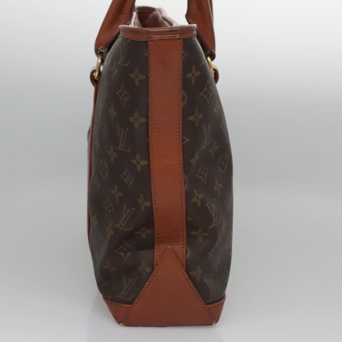 LOUIS VUITTON Monogram Sac Weekend PM Hand Bag M42425 LV Auth 115786