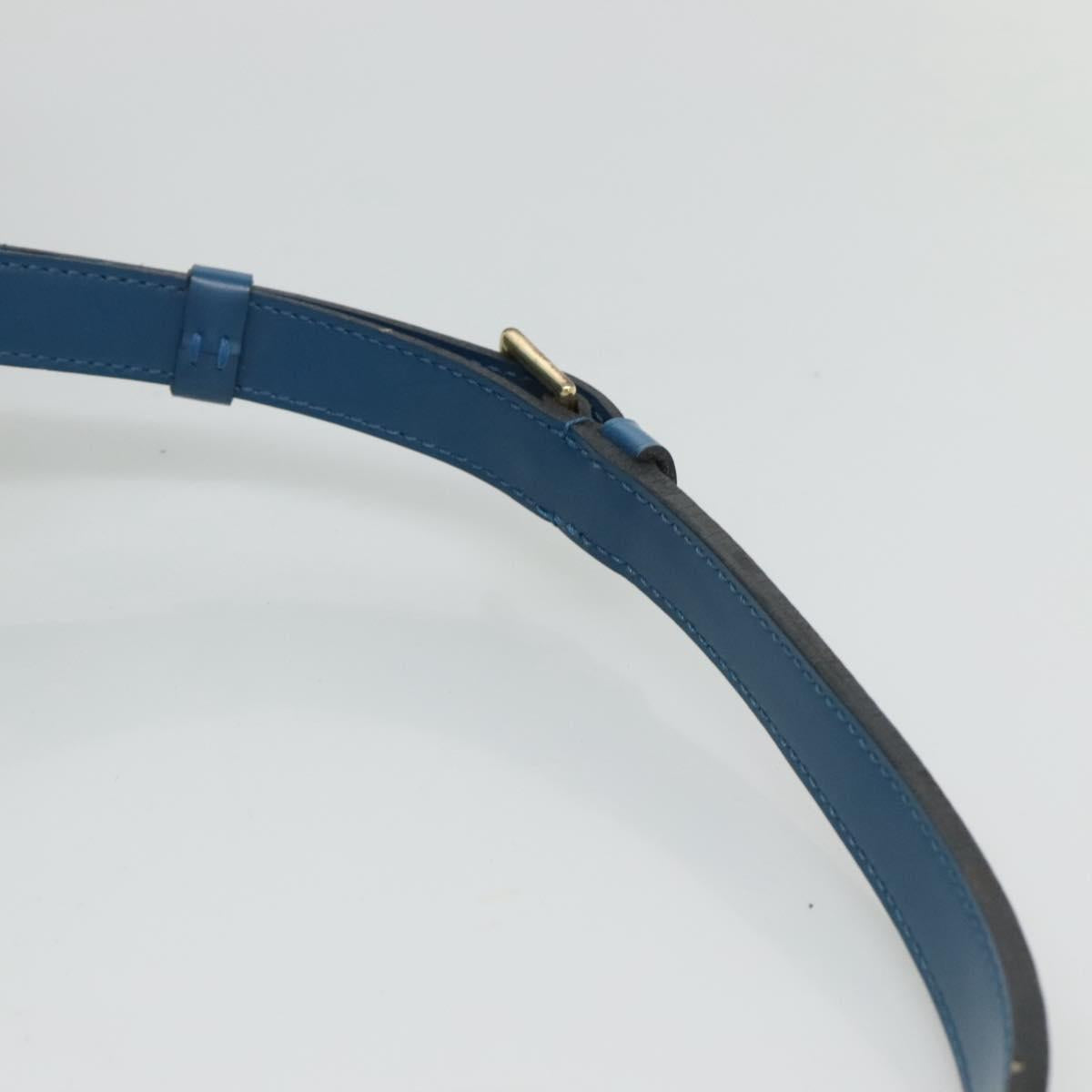LOUIS VUITTON Epi Petit Noe Shoulder Bag Blue M44105 LV Auth 115791