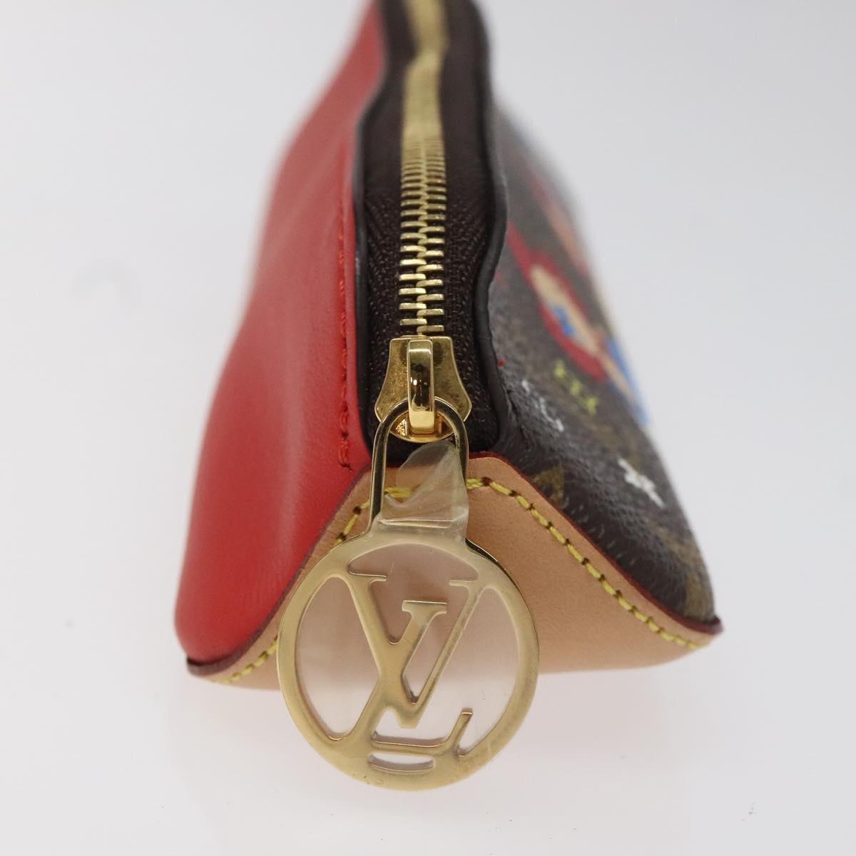 LOUIS VUITTON Monogram Vivienne Trousse Elizabeth Pen Case GI0540 LV Auth 115815