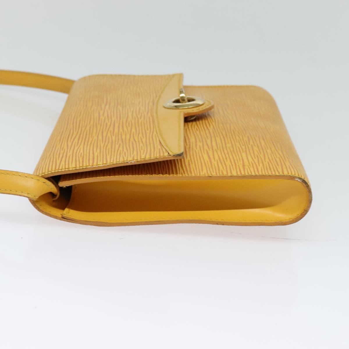 LOUIS VUITTON Epi Arsch Shoulder Bag Yellow M52579 LV Auth 115836