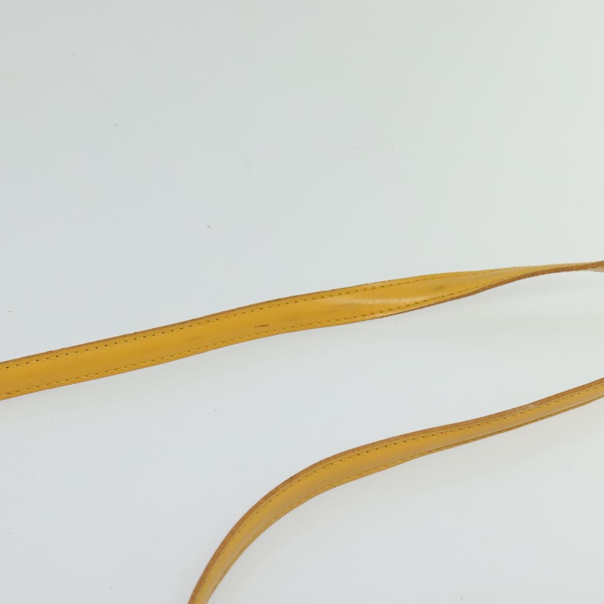 LOUIS VUITTON Epi Arsch Shoulder Bag Yellow M52579 LV Auth 115836
