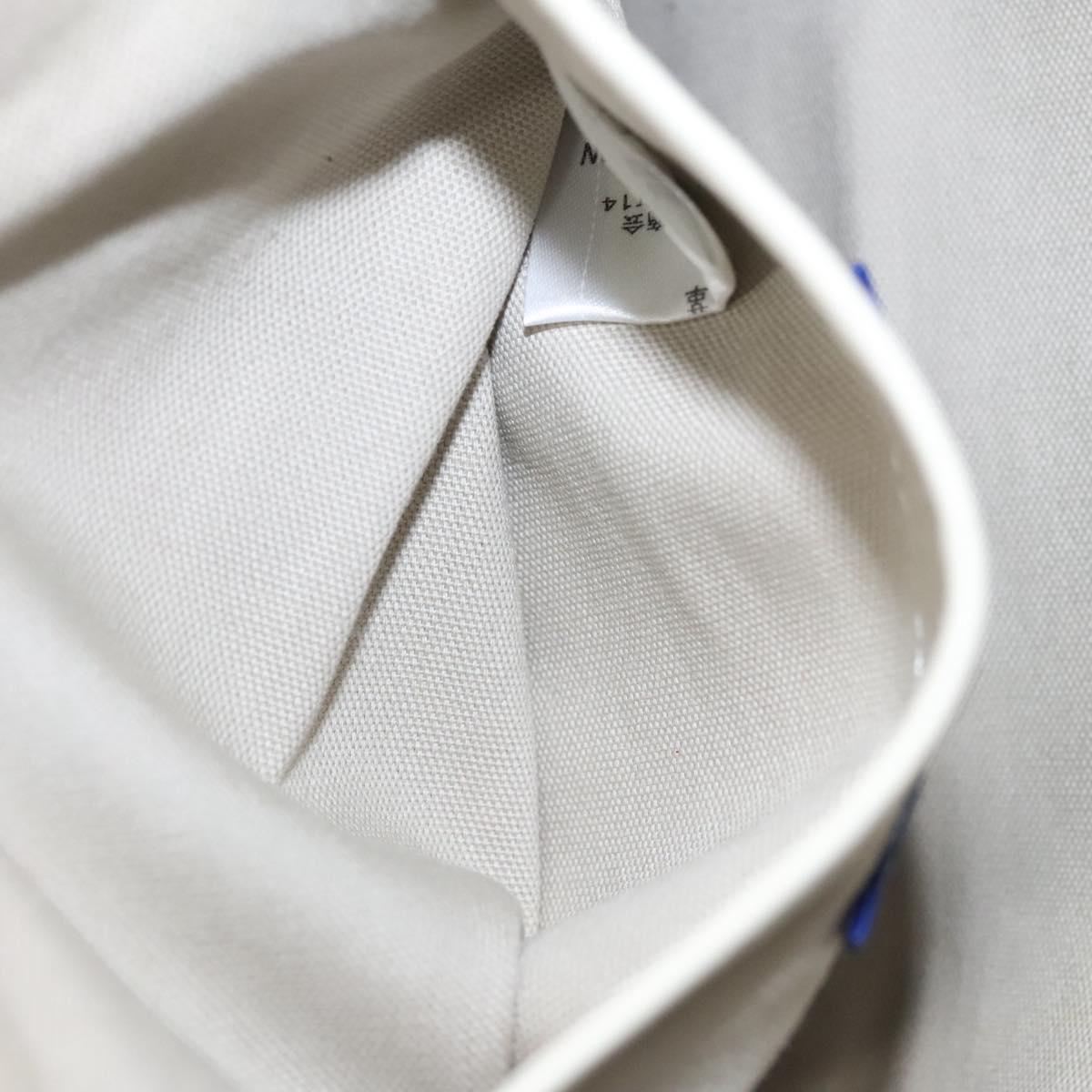 BURBERRY Nova Check Blue Label Hand Bag Canvas Leather Gold White Auth 115844