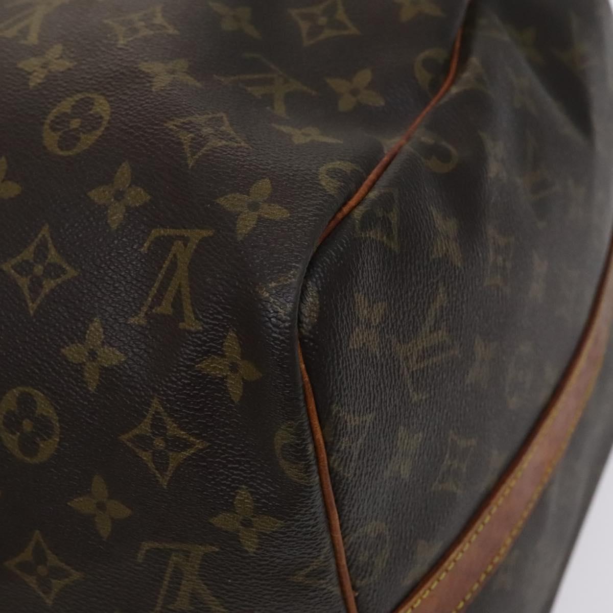 LOUIS VUITTON Monogram Keepall Bandouliere 55 Boston Bag M41414 LV Auth 115850