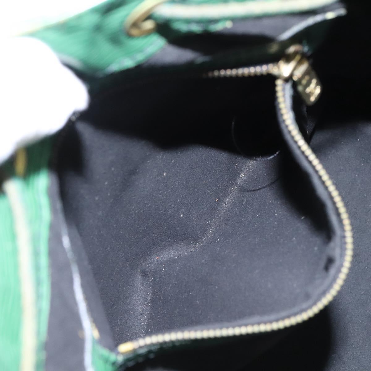 LOUIS VUITTON Epi Petit Noe Shoulder Bag Green M44104 LV Auth 115922