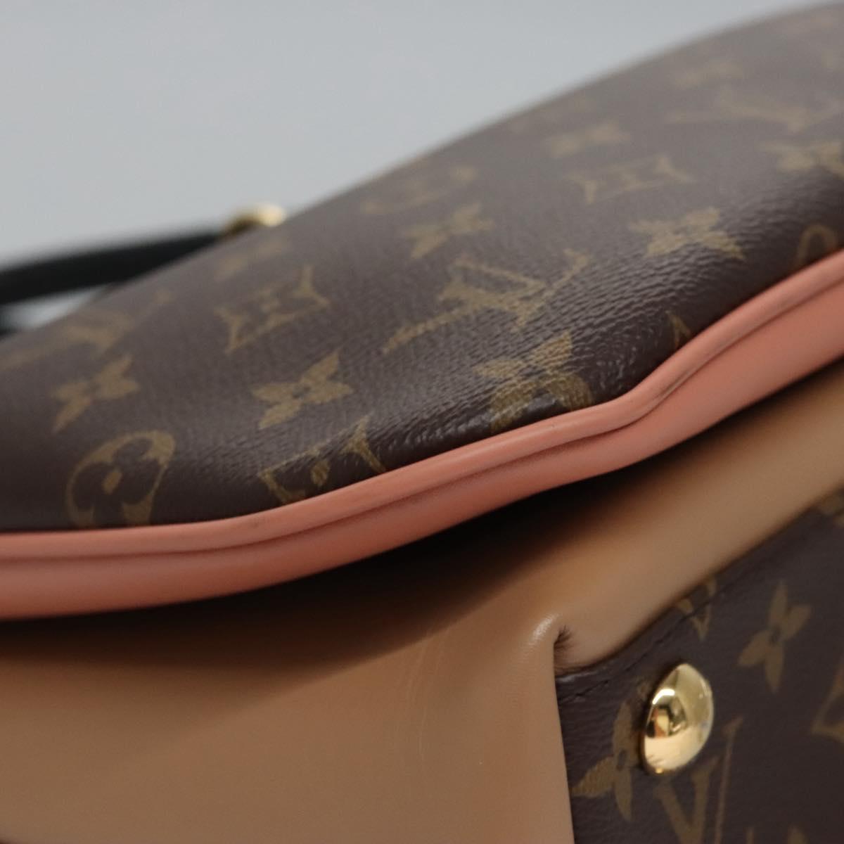 LOUIS VUITTON Monogram Millefeuille Hand Bag M44255 LV Auth 115981A