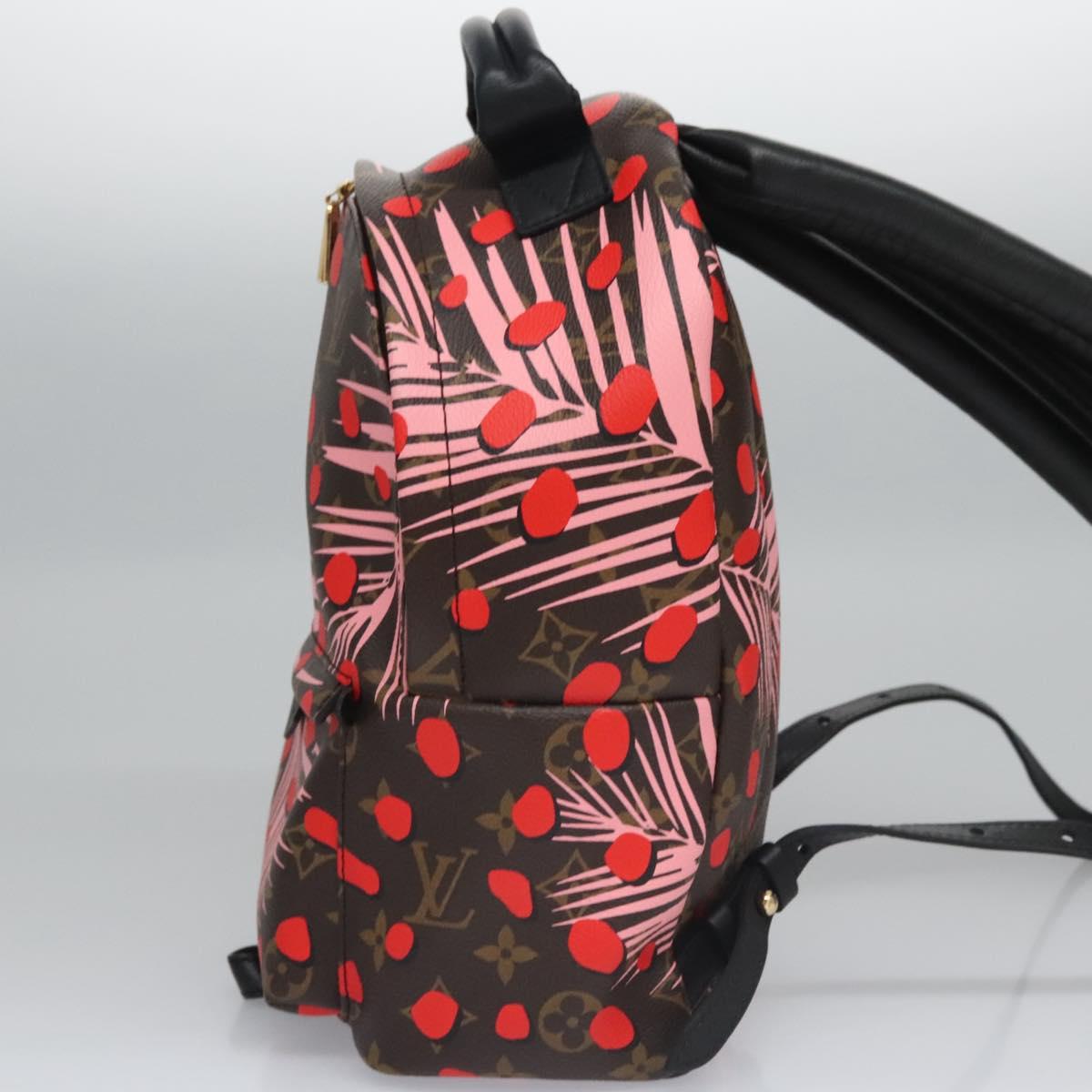 LOUIS VUITTON Monogram jungle Dot Palm Springs PM Backpack M41981 Auth 115982SV