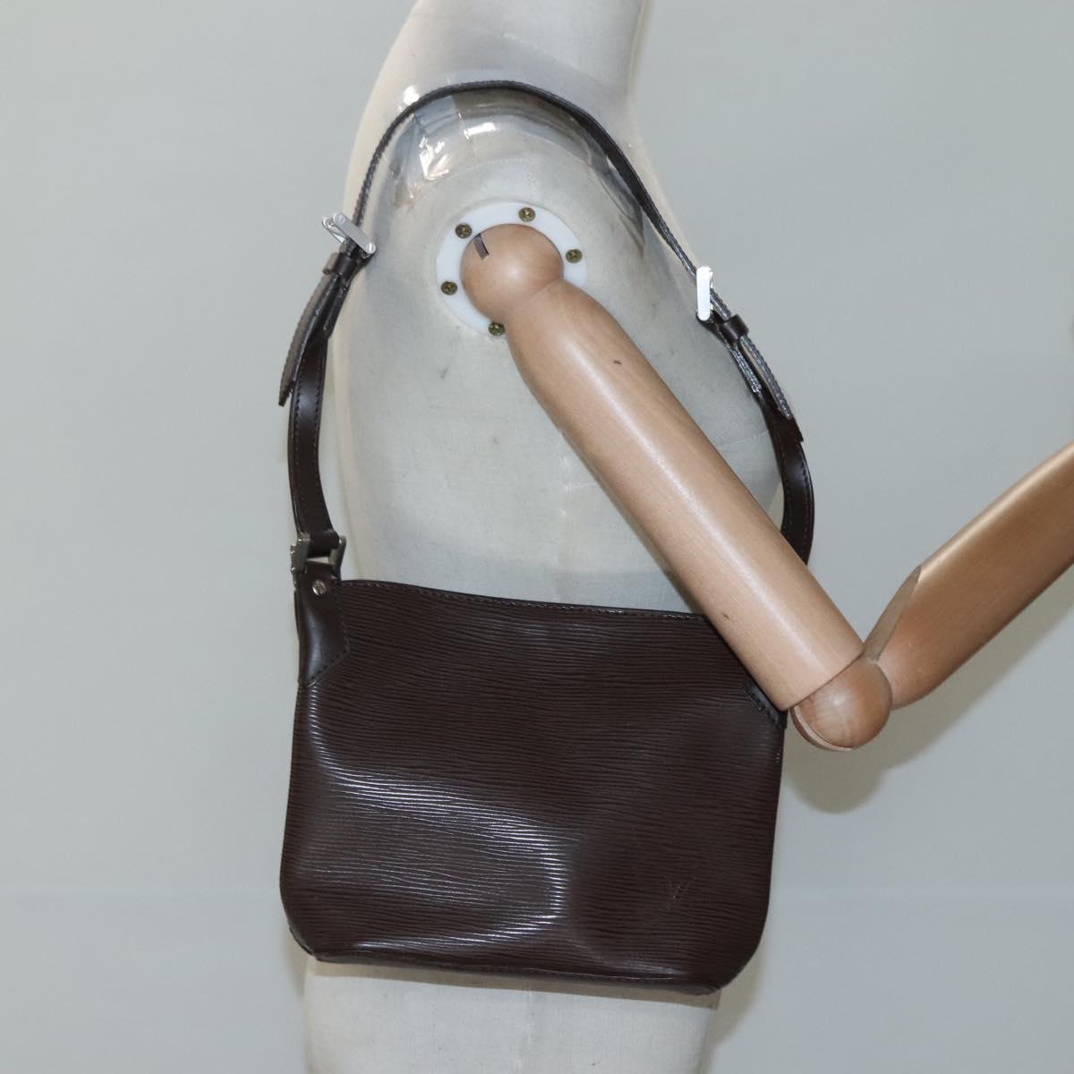 LOUIS VUITTON Epi Mandala PM Shoulder Bag Mocha M5893D LV Auth 115994