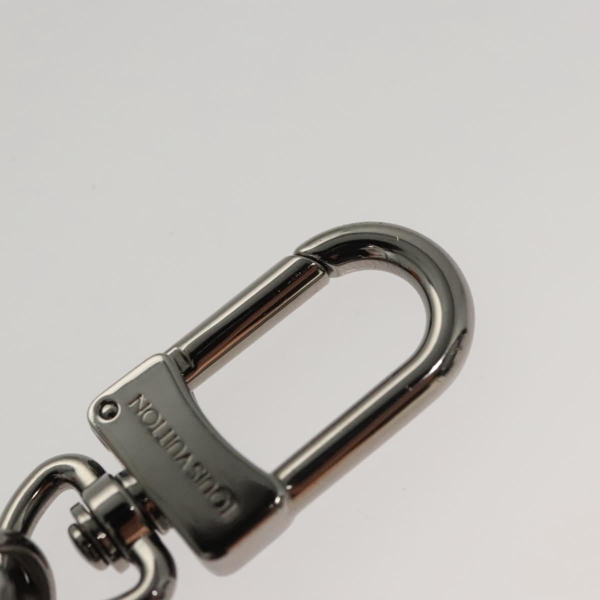 LOUIS VUITTON Monogram Eclipse Porte Cles LV Lock Charm M61951 LV Auth 116012