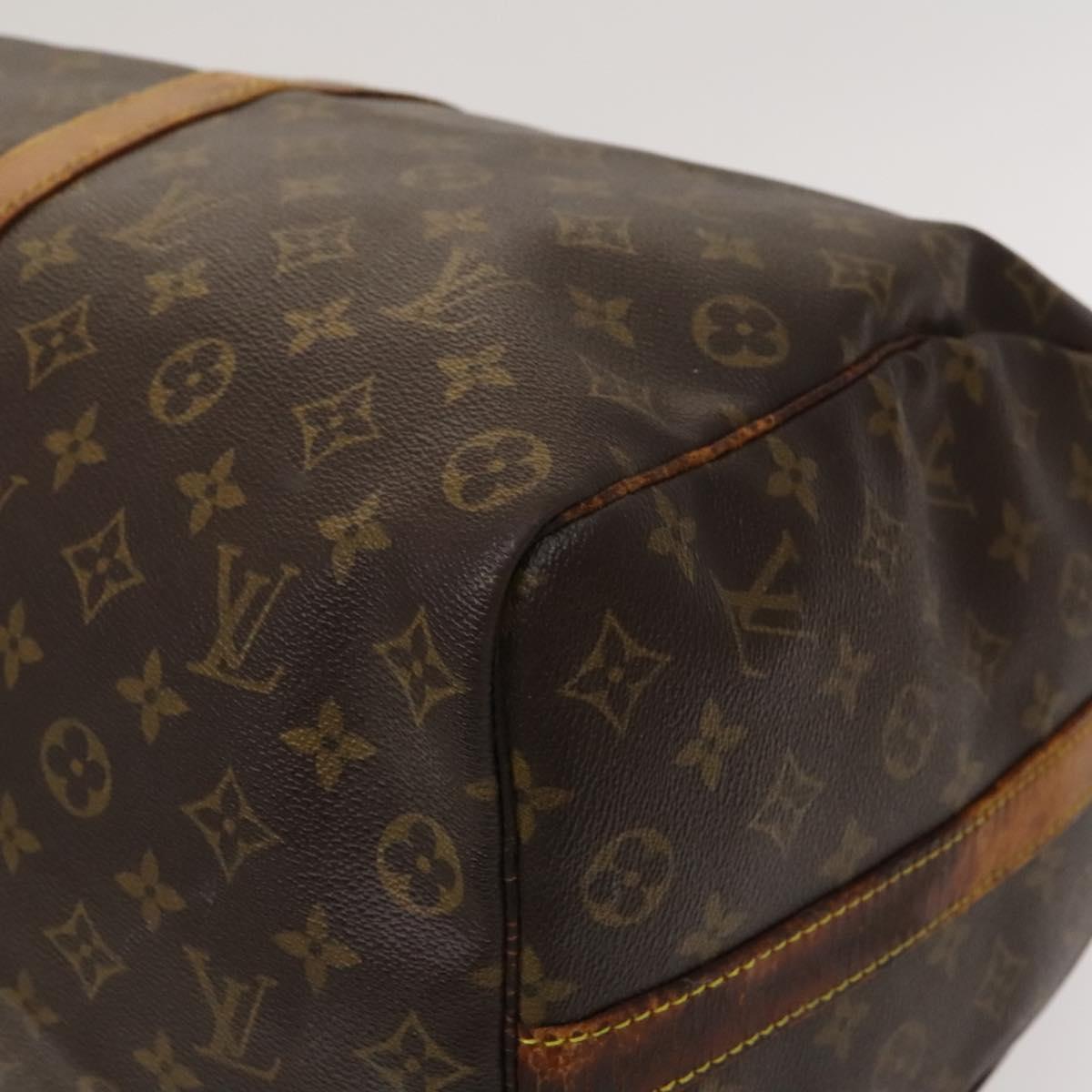 LOUIS VUITTON Monogram Keepall Bandouliere 50 Boston Bag M41416 LV Auth 116095