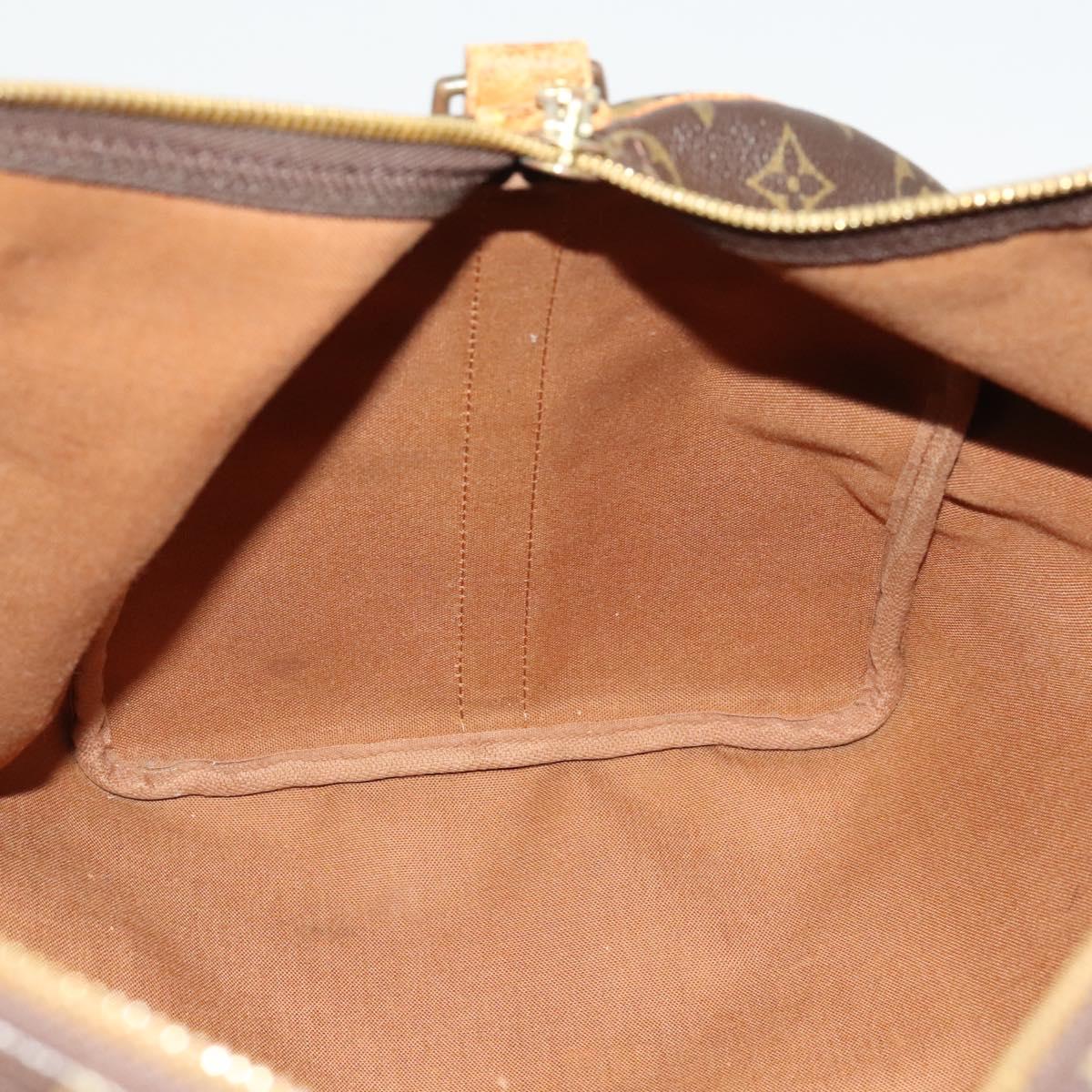 LOUIS VUITTON Monogram Keepall Bandouliere 50 Boston Bag M41416 LV Auth 116095