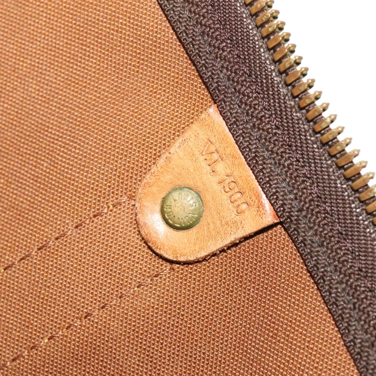 LOUIS VUITTON Monogram Keepall Bandouliere 50 Boston Bag M41416 LV Auth 116095