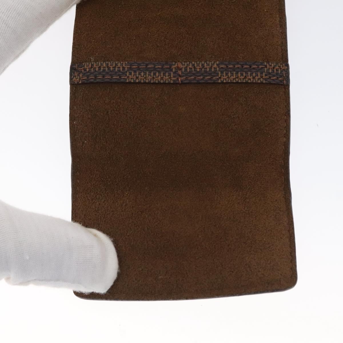 LOUIS VUITTON Damier Ebene Cuff Case LV Auth 116096