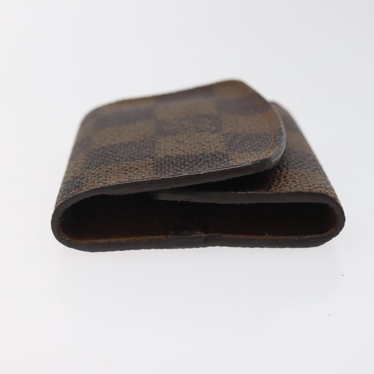 LOUIS VUITTON Damier Ebene Cuff Case LV Auth 116096