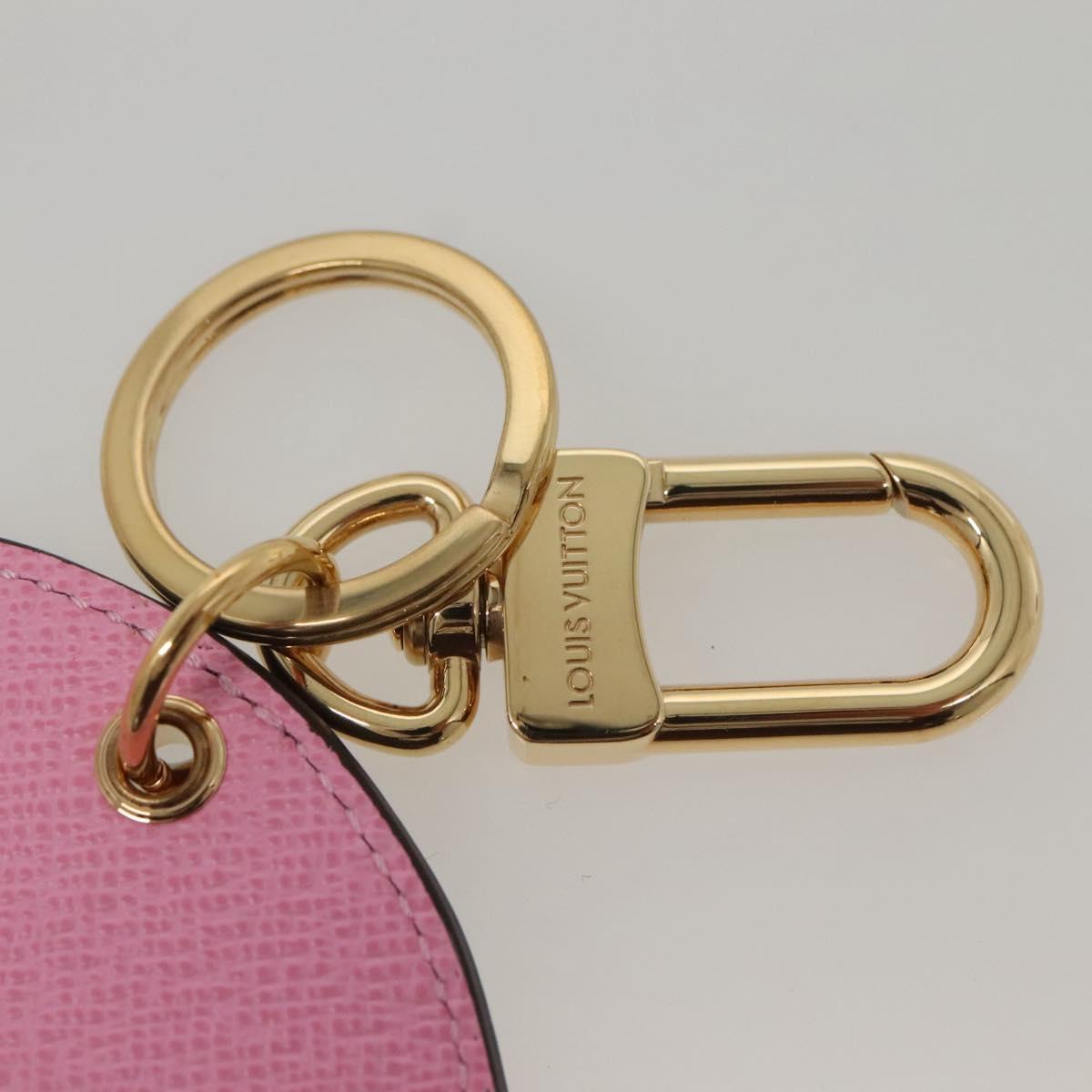 LOUIS VUITTON Monogram Vivienne Key Holder Illustre Charm M82633 Auth 116097
