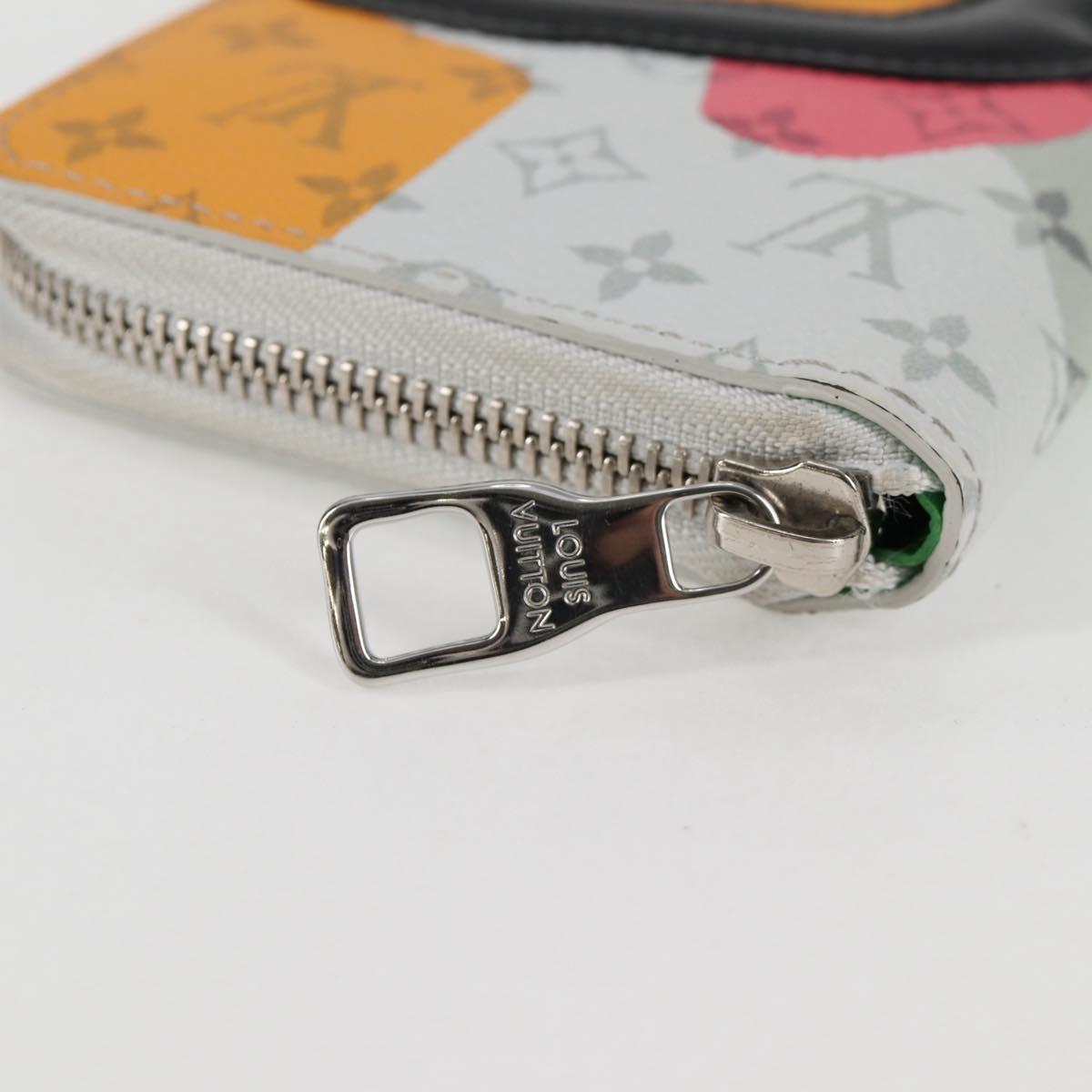 LOUIS VUITTON Monogram LV Portrait Zippy Vertical Wallet M82590 LV Auth 116099AM