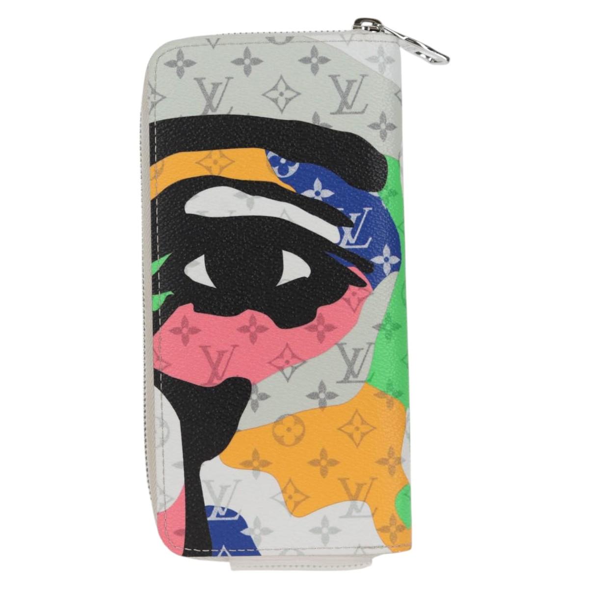 LOUIS VUITTON Monogram LV Portrait Zippy Vertical Wallet M82590 LV Auth 116099AM