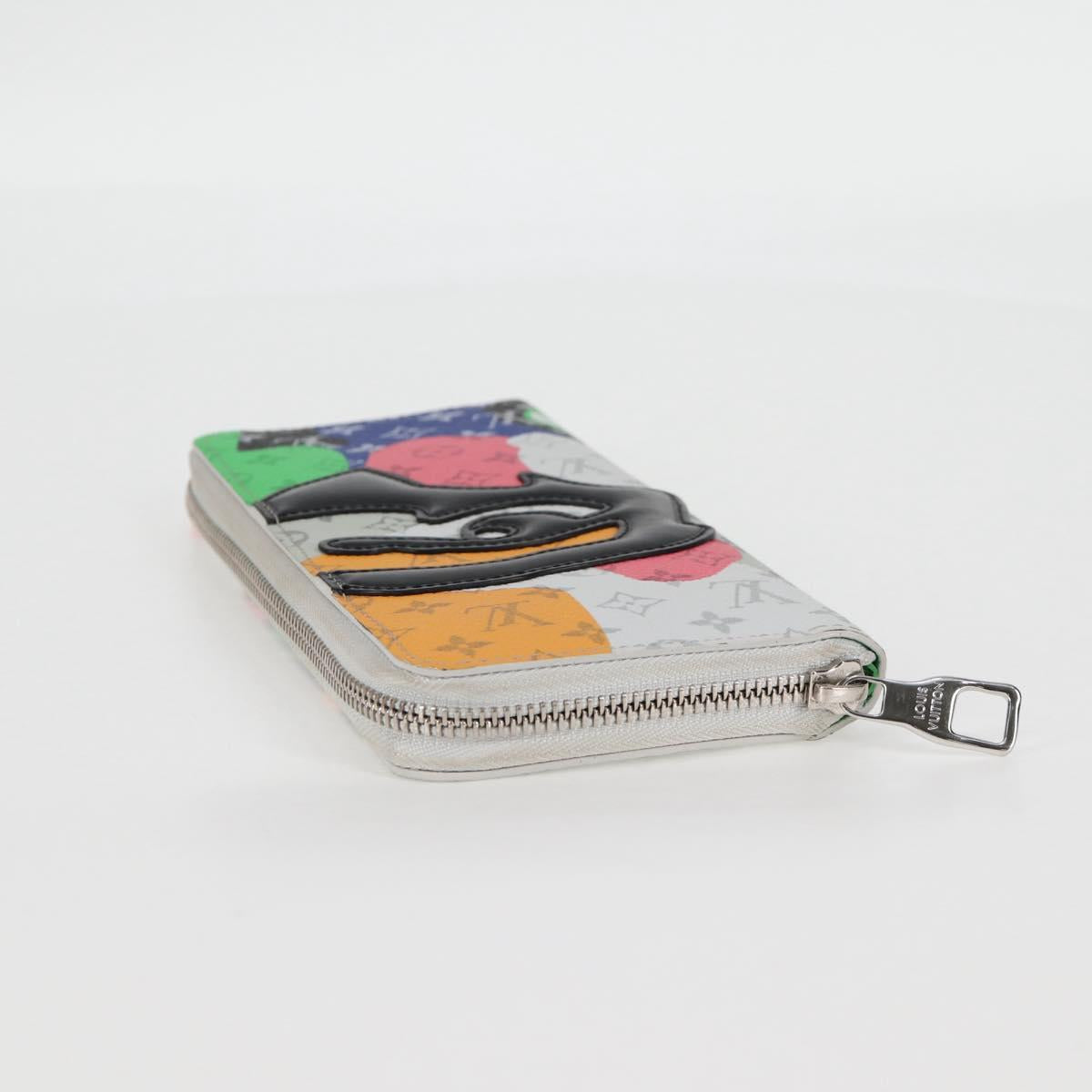 LOUIS VUITTON Monogram LV Portrait Zippy Vertical Wallet M82590 LV Auth 116099AM