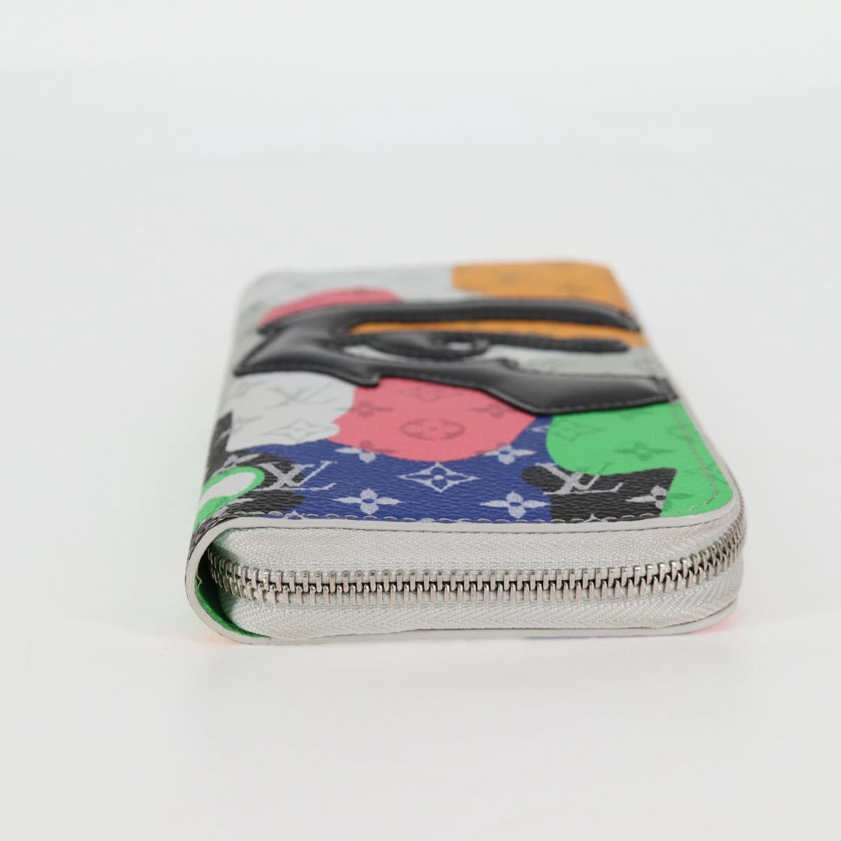 LOUIS VUITTON Monogram LV Portrait Zippy Vertical Wallet M82590 LV Auth 116099AM