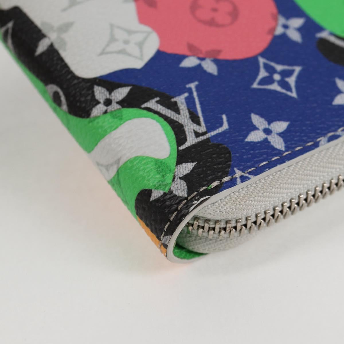 LOUIS VUITTON Monogram LV Portrait Zippy Vertical Wallet M82590 LV Auth 116099AM