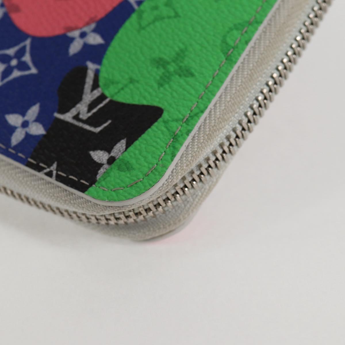 LOUIS VUITTON Monogram LV Portrait Zippy Vertical Wallet M82590 LV Auth 116099AM