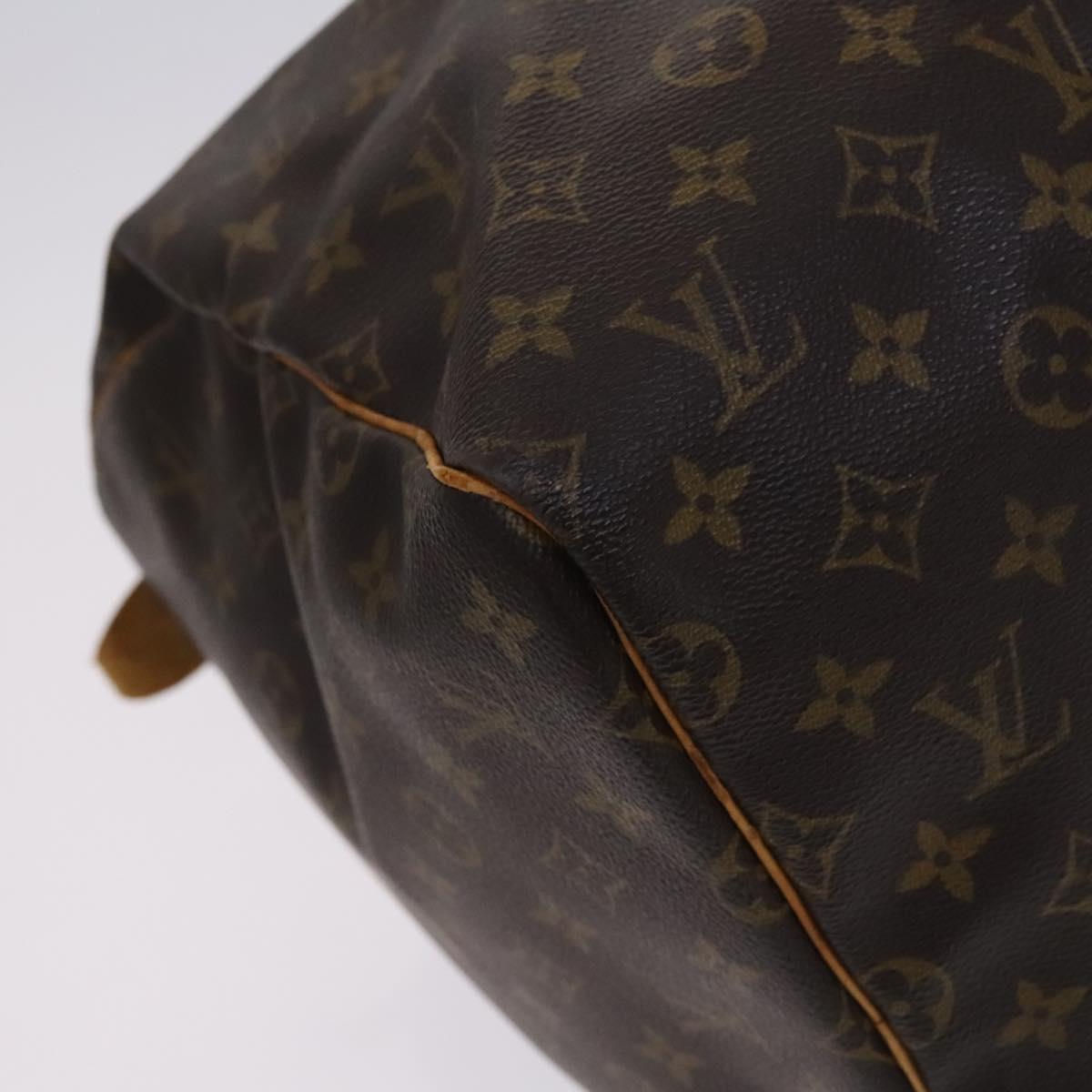LOUIS VUITTON Monogram Keepall 55 Boston Bag M41424 LV Auth 116104