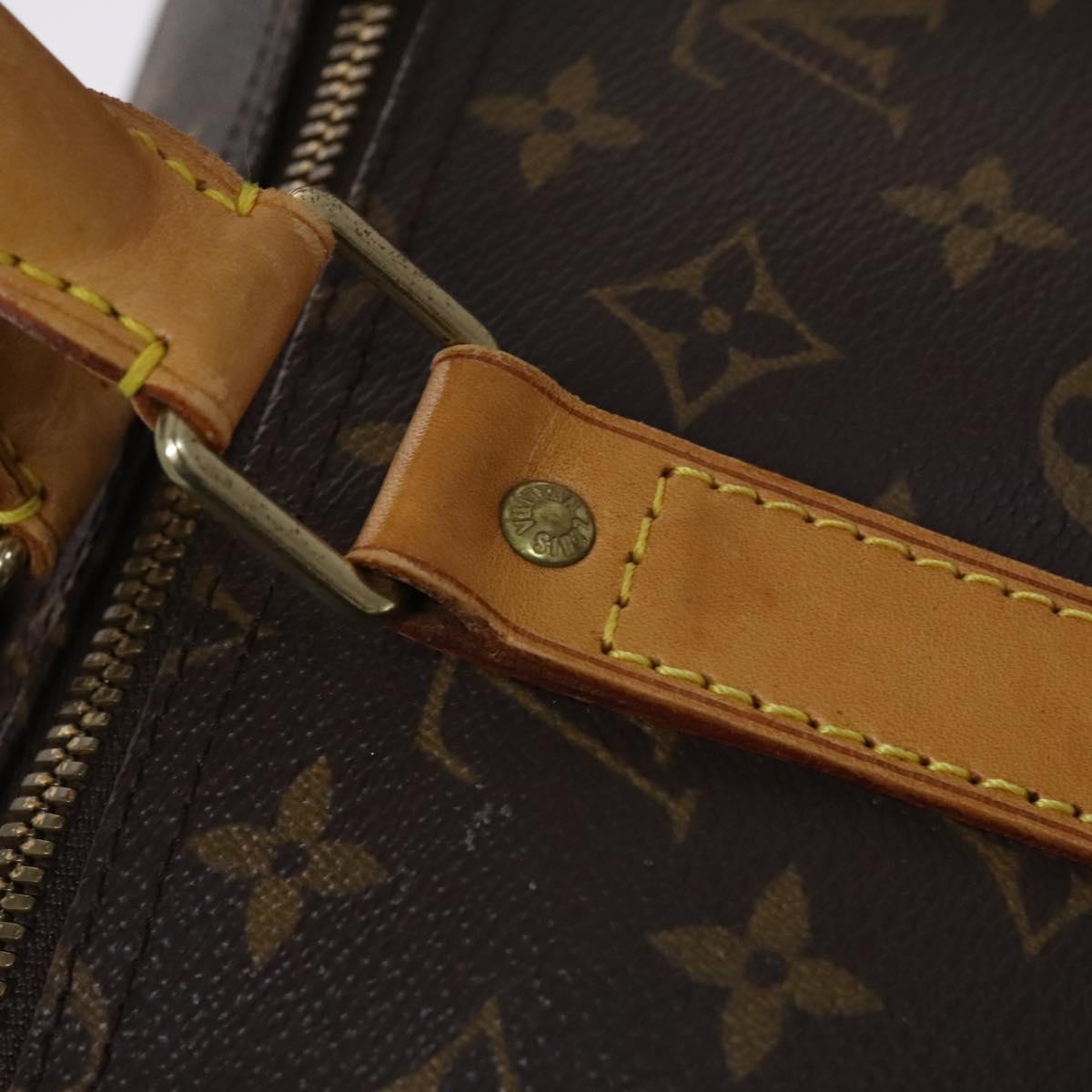 LOUIS VUITTON Monogram Keepall 55 Boston Bag M41424 LV Auth 116104