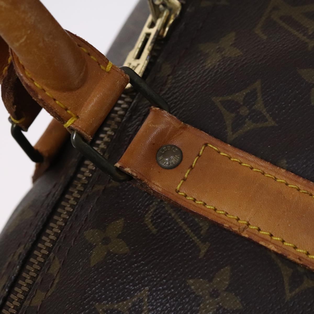 LOUIS VUITTON Monogram Keepall 60 Boston Bag M41422 LV Auth 116106