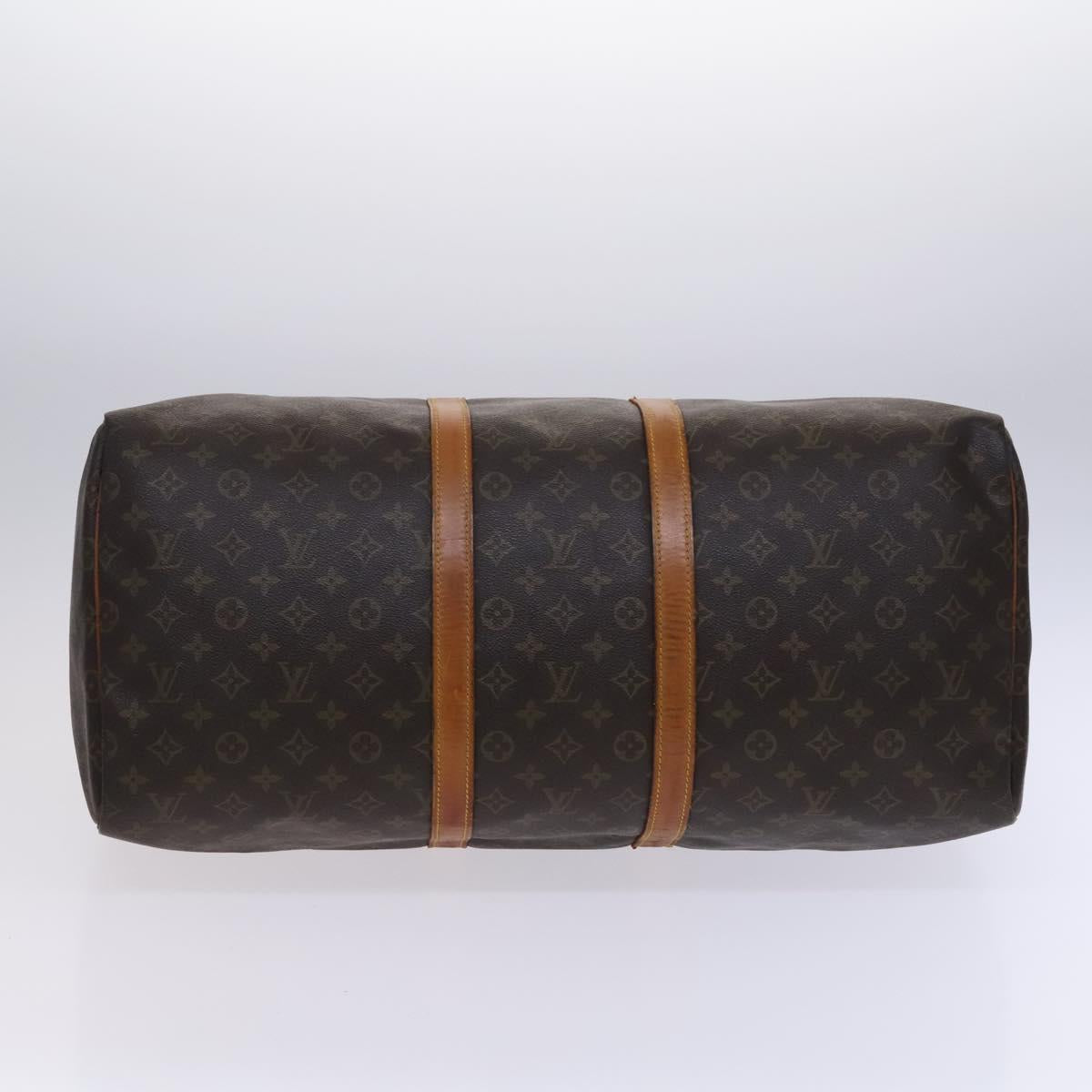 LOUIS VUITTON Monogram Keepall 60 Boston Bag M41422 LV Auth 116106