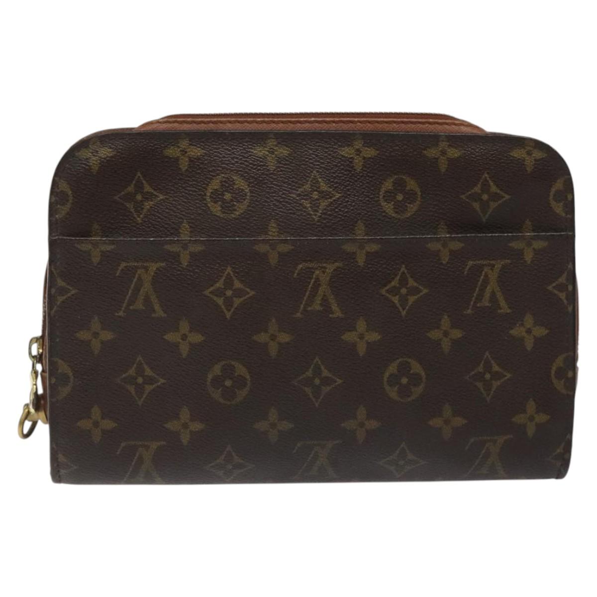 LOUIS VUITTON Monogram Orsay Clutch Bag M51790 LV Auth 116143