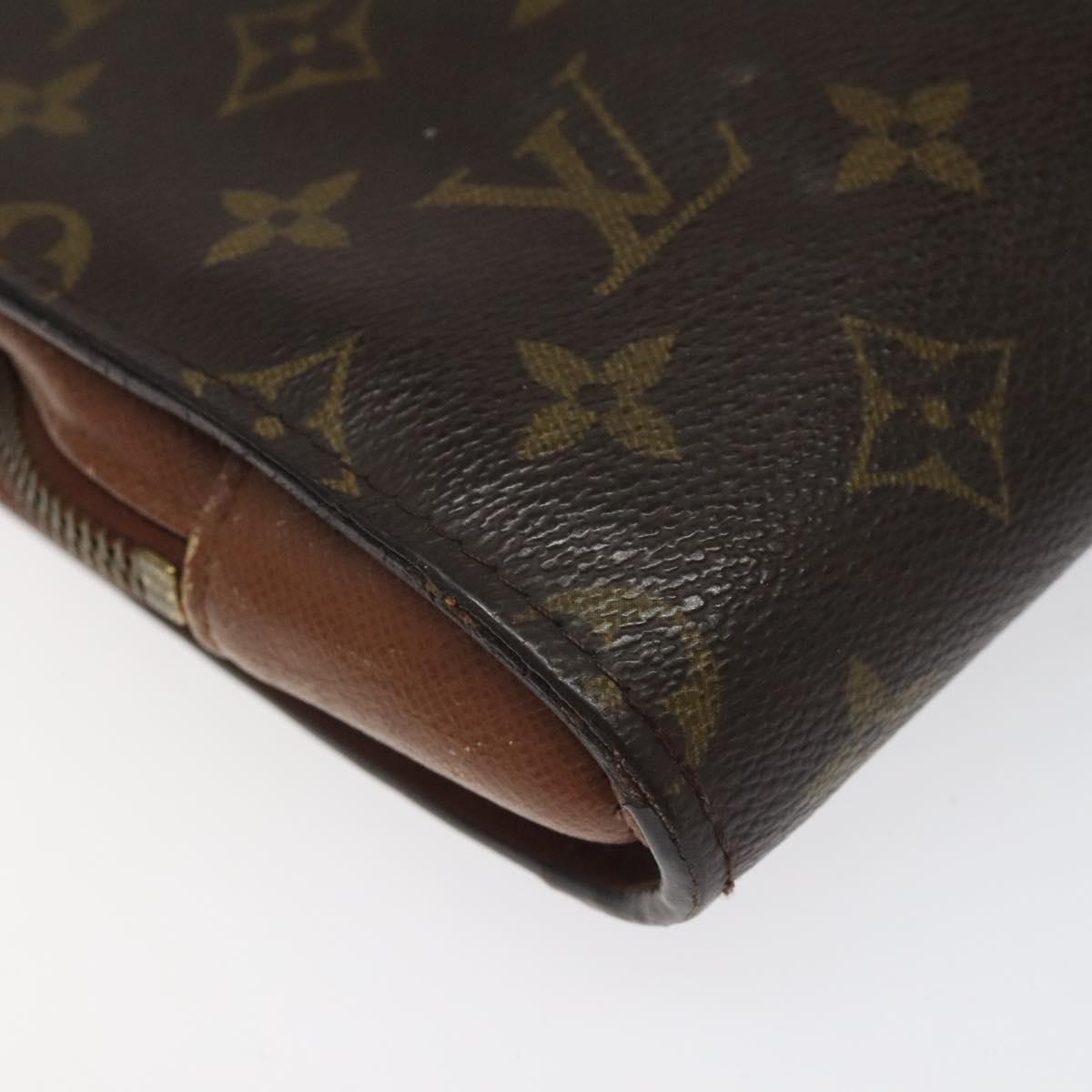 LOUIS VUITTON Monogram Orsay Clutch Bag M51790 LV Auth 116143