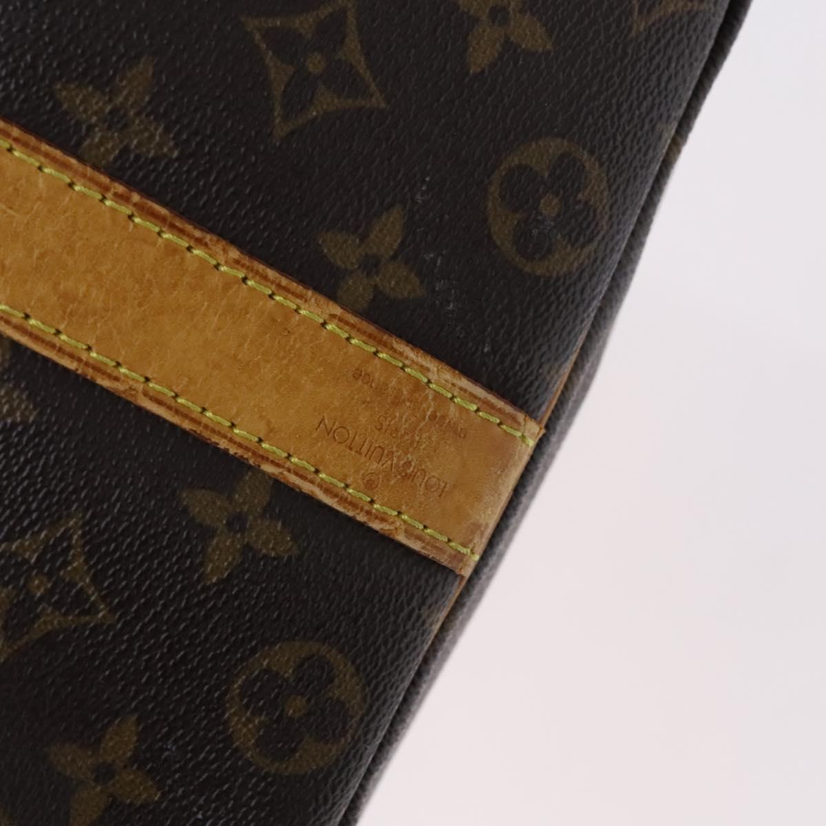 LOUIS VUITTON Monogram Keepall Bandouliere 50 Boston Bag M41416 LV Auth 116149