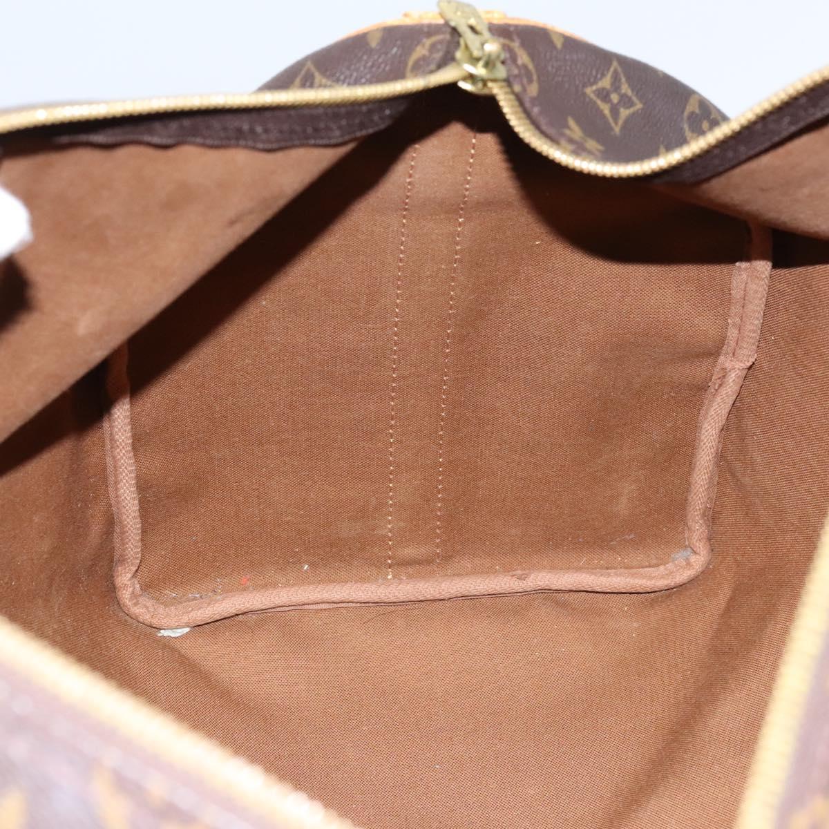 LOUIS VUITTON Monogram Keepall Bandouliere 50 Boston Bag M41416 LV Auth 116149