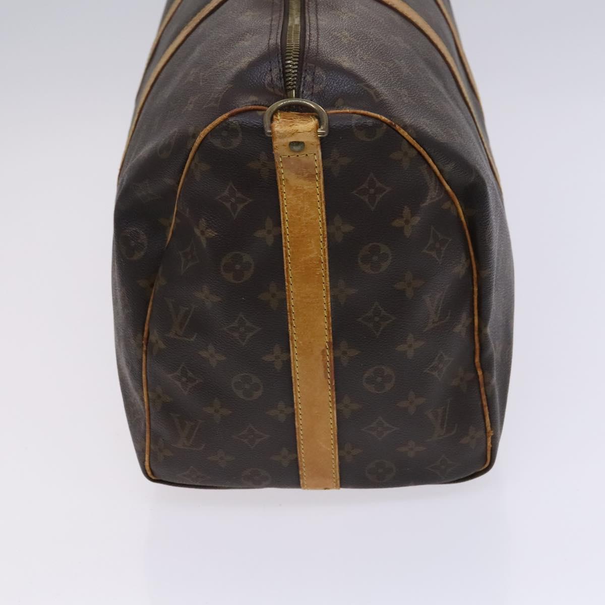 LOUIS VUITTON Monogram Keepall Bandouliere 50 Boston Bag M41416 LV Auth 116149
