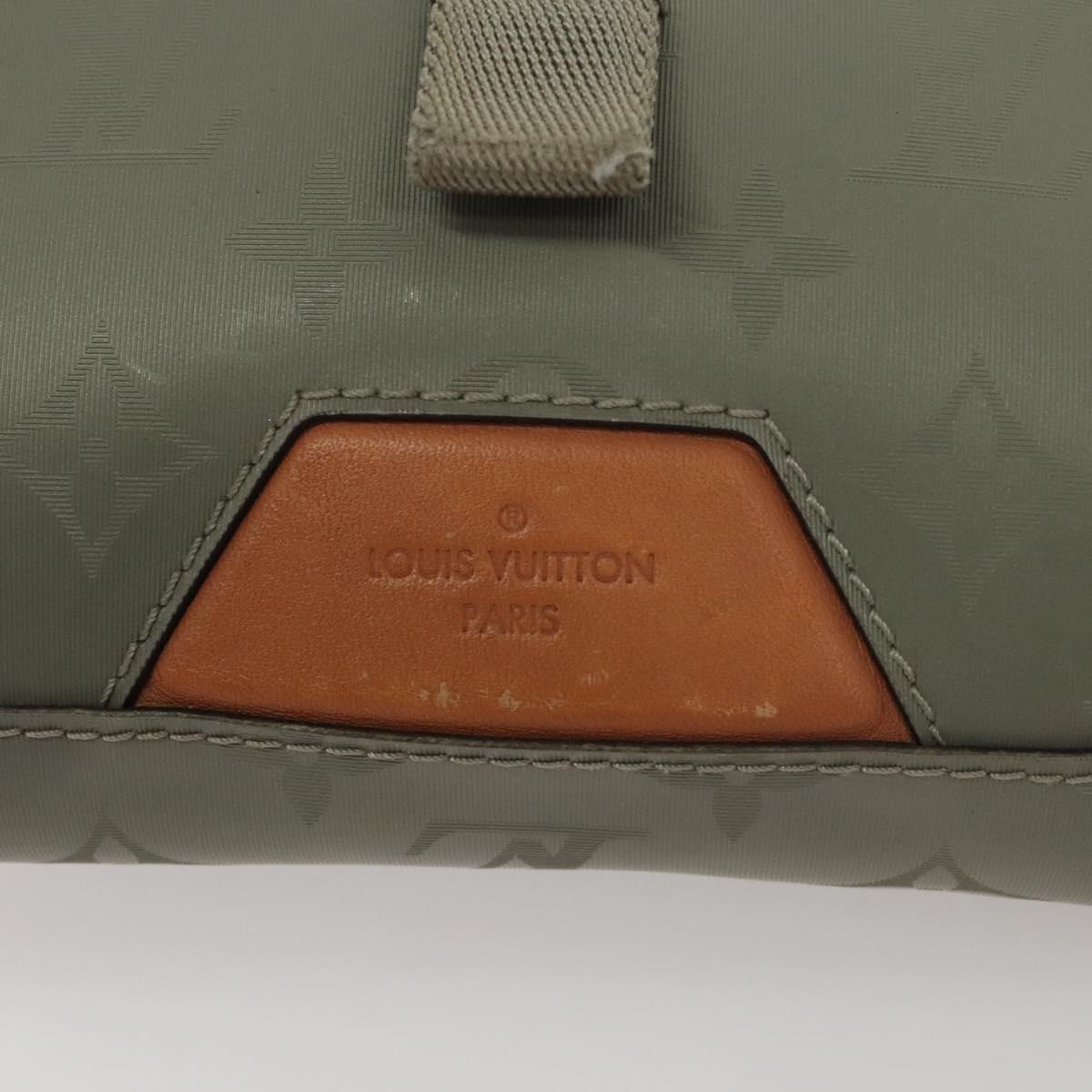 LOUIS VUITTON Monogram Titanium Messenger PM Bag Gray M43889 LV Auth 116190