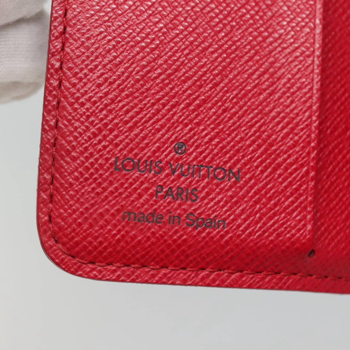 LOUIS VUITTON Monogram Cherry Compact Zip Bifold Wallet M95005 LV Auth 116235AM