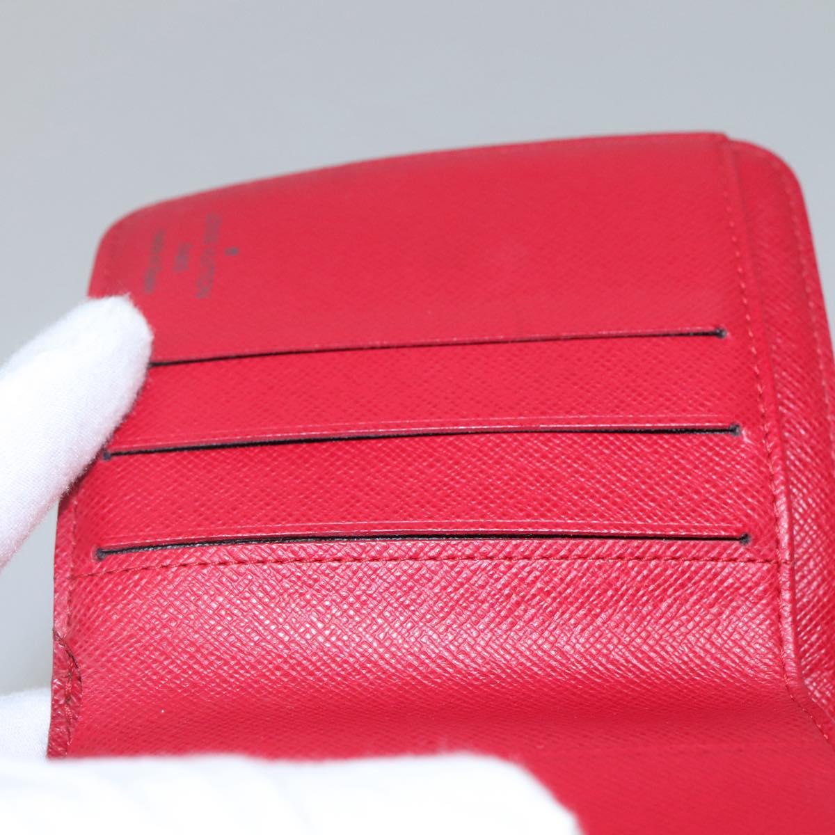 LOUIS VUITTON Monogram Cherry Compact Zip Bifold Wallet M95005 LV Auth 116235AM